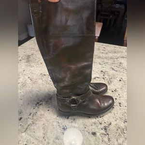 Frye boots.